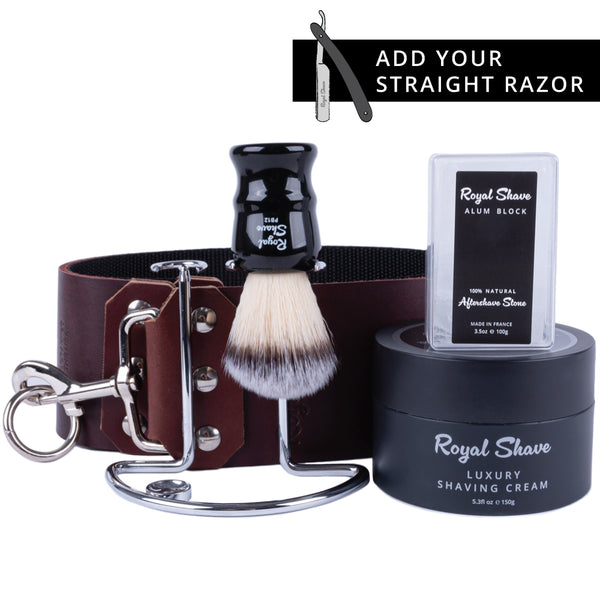 Royal Shave 5-Piece Add-On Straight Razor Set