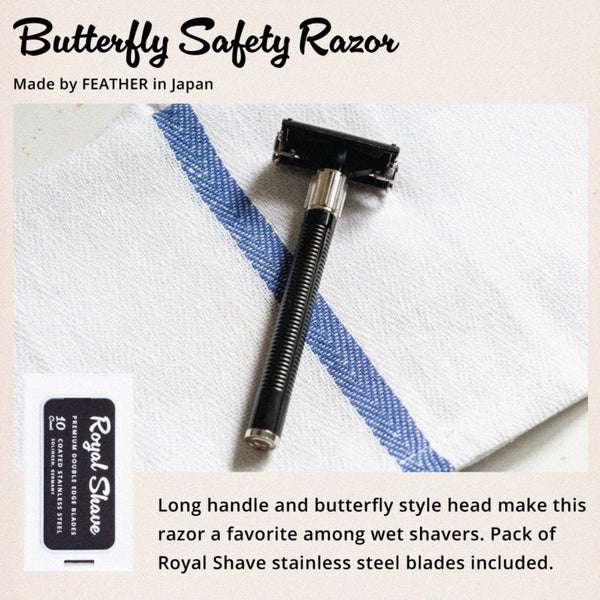 Royal Shave Luxury Safety Razor Shaving Set