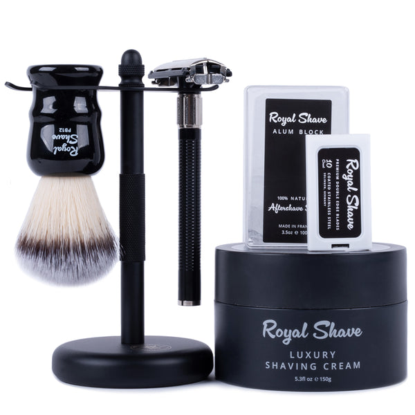 Royal Shave Luxury Safety Razor Shaving Set
