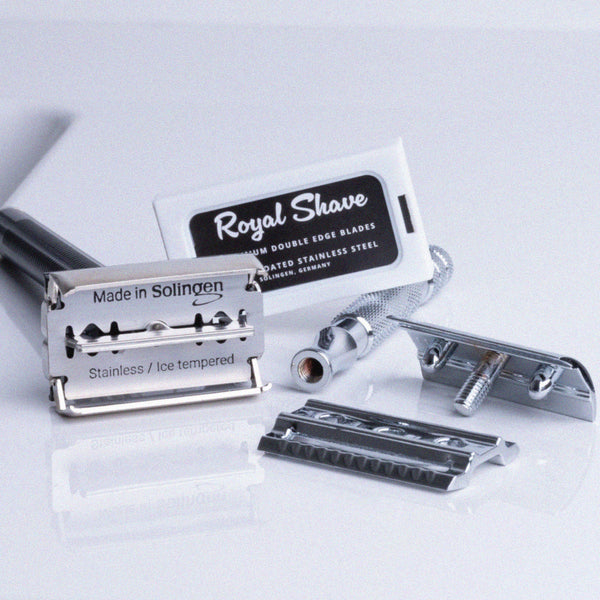 Royal Shave Premium Double Edge Stainless Steel Blades, 10 Count