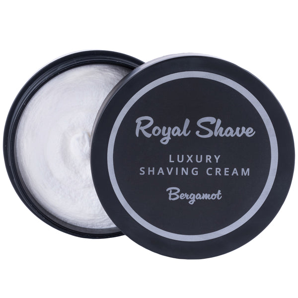 Royal Shave Luxury Shaving Cream- Bergamot, Sandalwood, or Sweet Tobacco, 5.3 fl oz