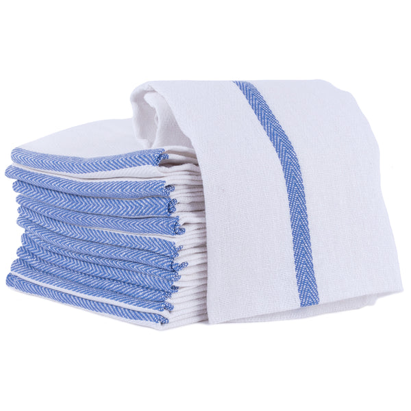 Royal Shave Barber Towel, Blue