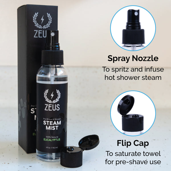 Zeus Eucalyptus Steam Mist, 4 fl oz