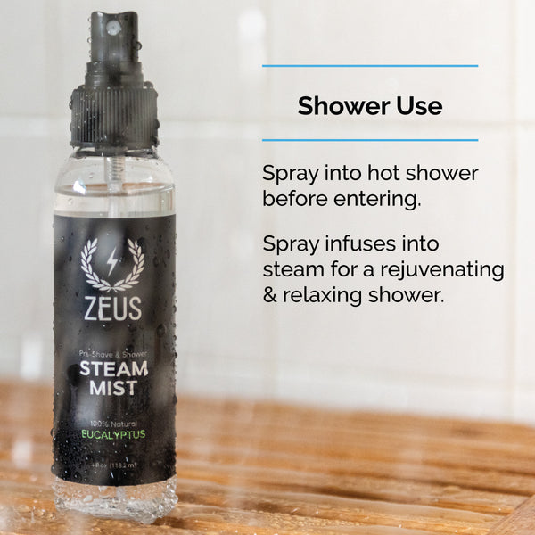 Zeus Eucalyptus Steam Mist, 4 fl oz