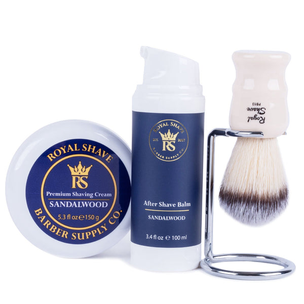 Royal Shave Premium Sandalwood Shaving Bundle
