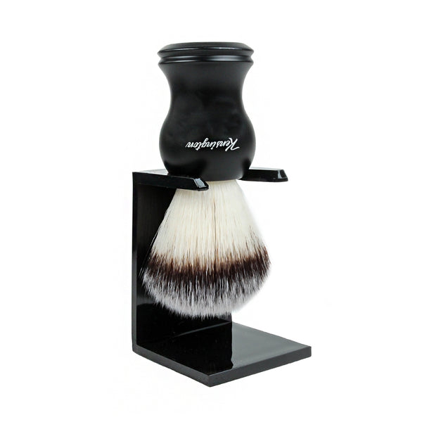 Kensington Synthetic Matte Shaving Brush with Stand