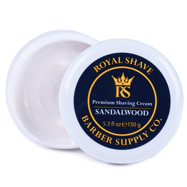 Royal Shave Premium Shaving Cream, Sandalwood, 5.3 fl oz