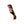 Load image into Gallery viewer, Zeus Handmade Saw-Cut Mustache Comb, Tortoiseshell - B12