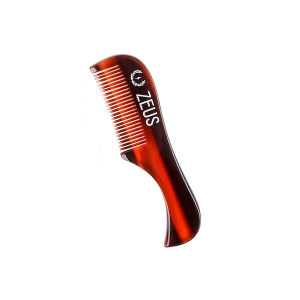 Zeus Handmade Saw-Cut Mustache Comb - B11