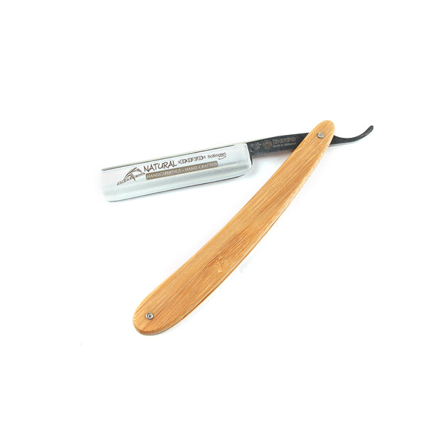 Dovo Natural 5-8" Straight Razor, Bamboo