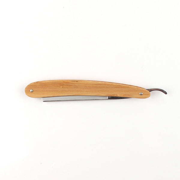 Dovo Natural 5-8" Straight Razor, Bamboo