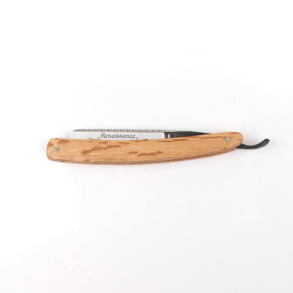 Dovo Renaissance 6-8" Straight Razor, Spanish Oak