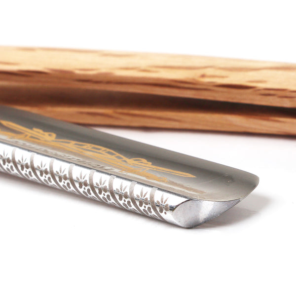 Dovo Renaissance 6-8" Straight Razor, Spanish Oak