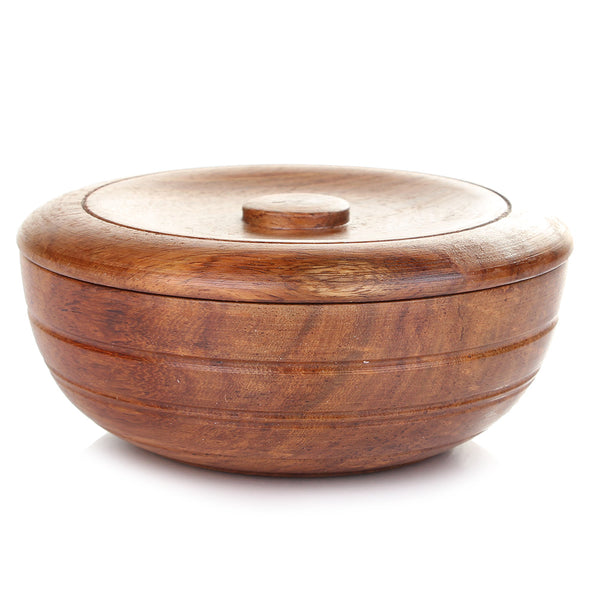 Taylor of Old Bond Street Sandalwood Shaving Soap in Wooden Bowl