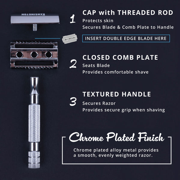 Kensington Classic Double Edge Safety Razor