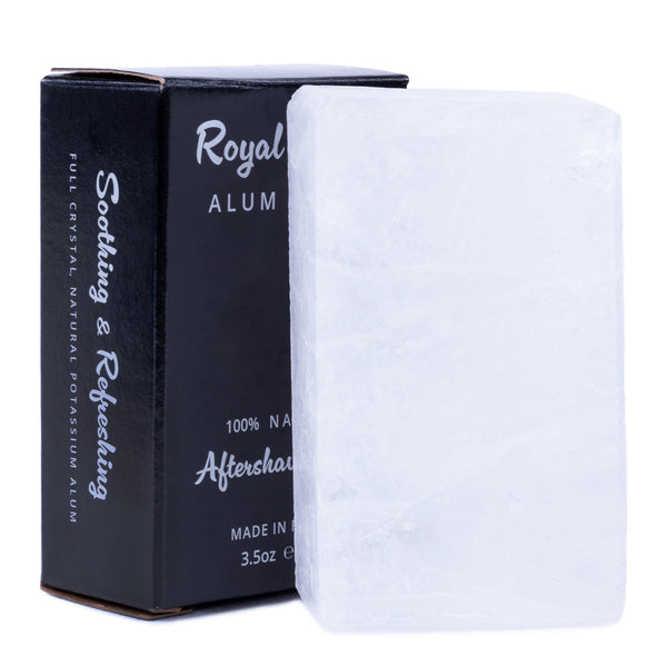 Royal Shave Natural Alum Aftershave Stone