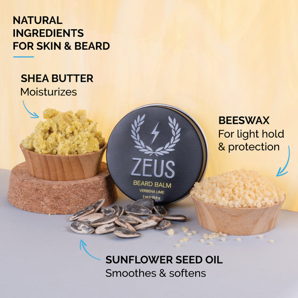 Zeus Beard Balm Conditioner, 2 oz