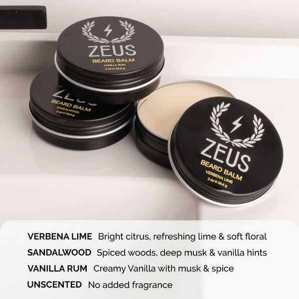 Zeus Beard Balm Conditioner, 2 oz