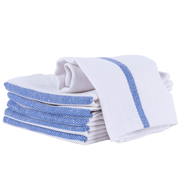 Royal Shave Barber Towel, Blue