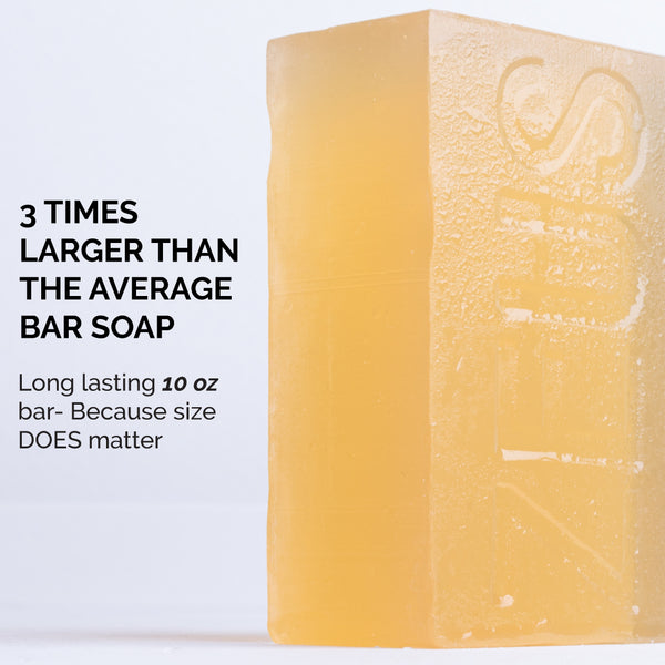 Zeus Bar Soap, 10 oz