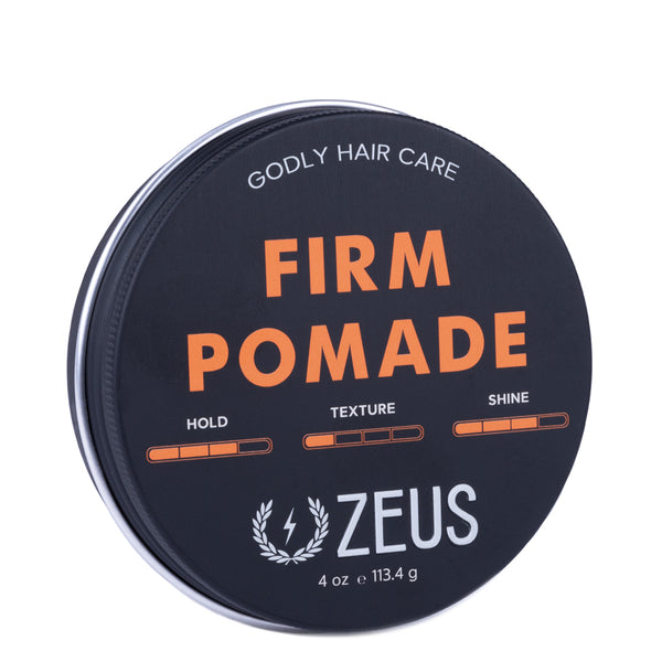 Zeus Firm Hold Pomade, 4 oz