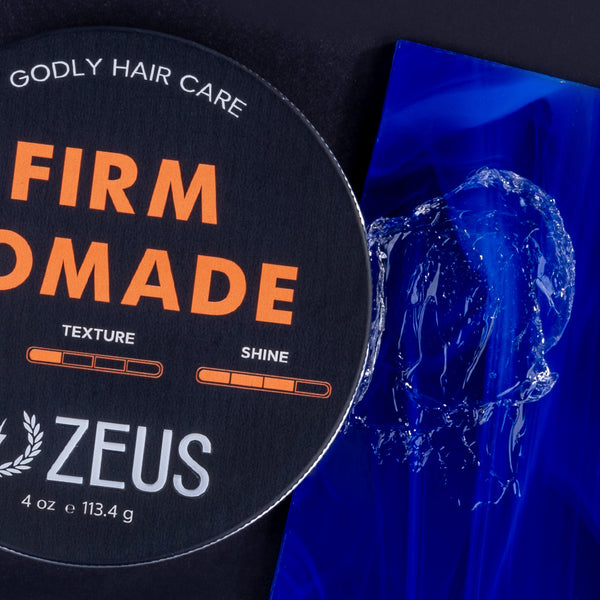 Zeus Firm Hold Pomade, 4 oz