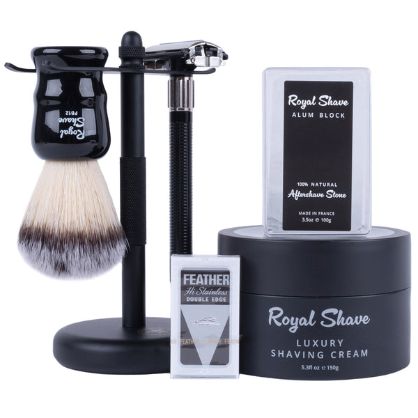 Royal Shave Luxury Safety Razor Shaving Set