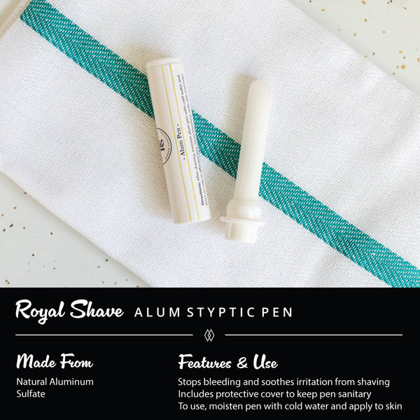 Royal Shave 4-Piece Add-On Safety Razor Accessory Set