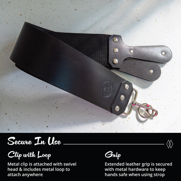 Leather Straight Razor Strop Strap,straight Razor Sharpening Strop Strap  Belt Genuine Leather Strop Belt With Sharpening Polishing For Knife Straight
