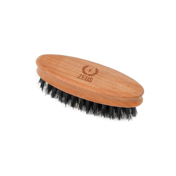 Zeus Pocket Beard Brush, 100% Boar Bristle, Firm - N91