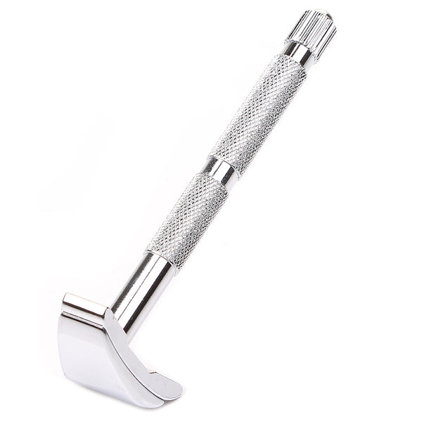 Merkur Mustache and Eyebrow Razor - Polished Chrome Finish