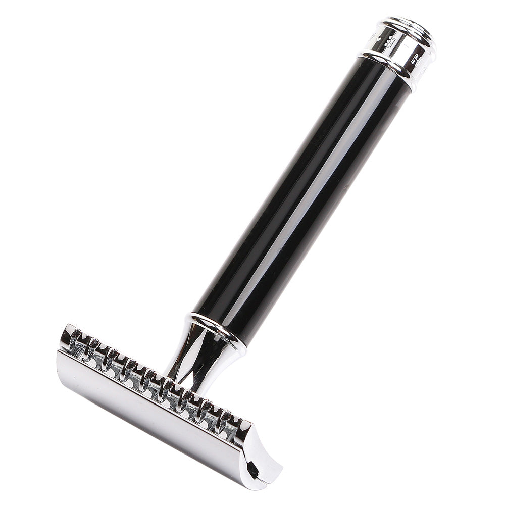 Muhle R101 Open Comb Double Edge Safety Razor - Black Handle – Royal Shave