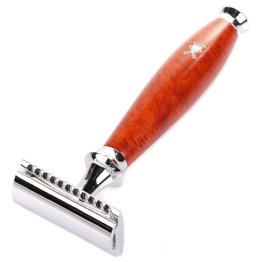 Muhle Purist Double Edge Safety Razor, Briarwood – Royal Shave